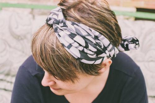 Hair Round Up - 13 Ways How to Wear a Scarf in Your Hair
