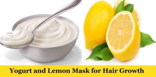 yogurt lemon mask