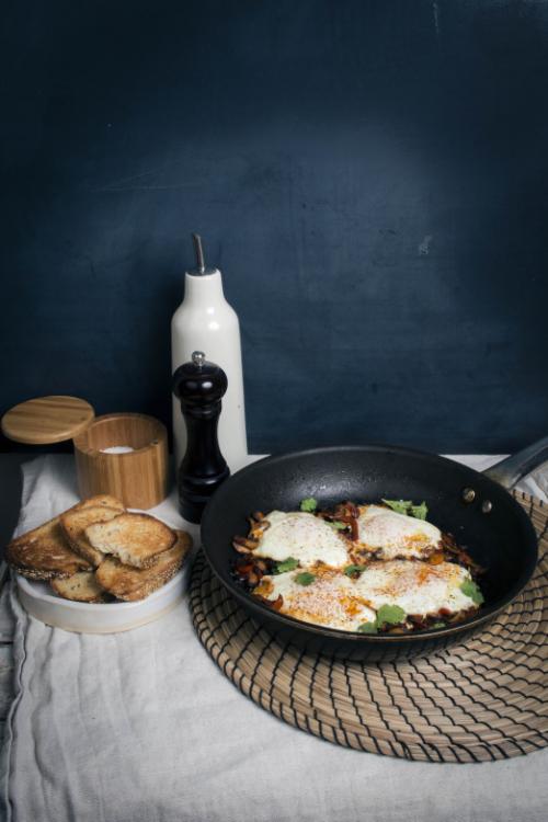 Red Pepper & Mushroom Skillet | I Will Not Eat Oysters