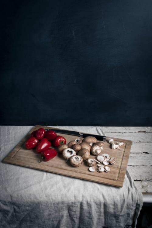 Red Pepper & Mushroom Skillet | I Will Not Eat Oysters