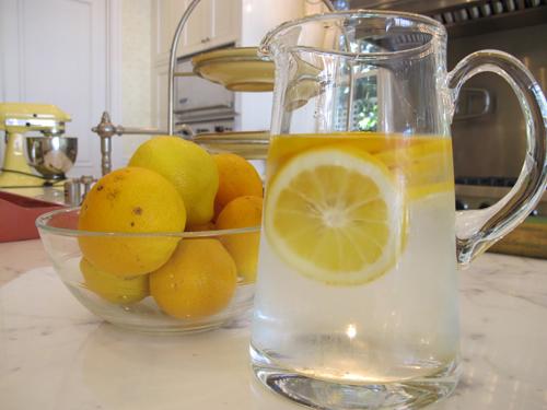 lemon alkaline water