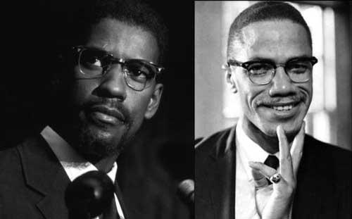   biopic lookalikes denzel washington malcolm x   