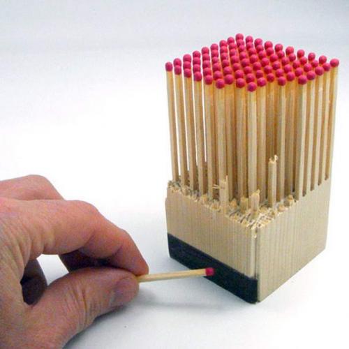 Wooden Matches Block (2)