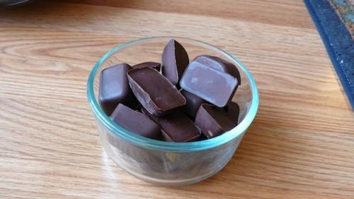 Make your own peanut butter cups.